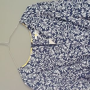 Boden NWT blue floral dress 12R